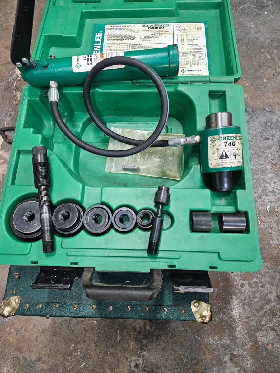 Greenlee slug buster kit